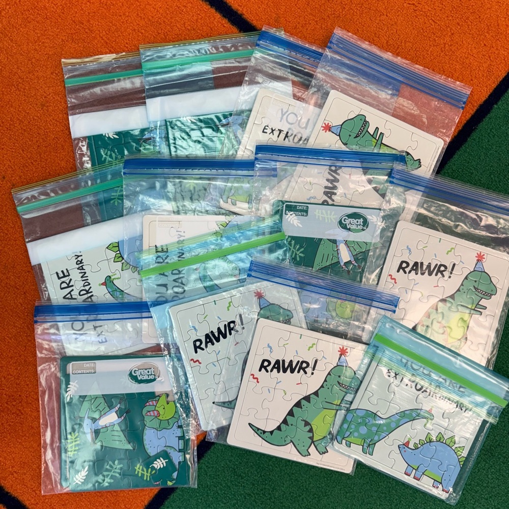 Dinosaur puzzles.